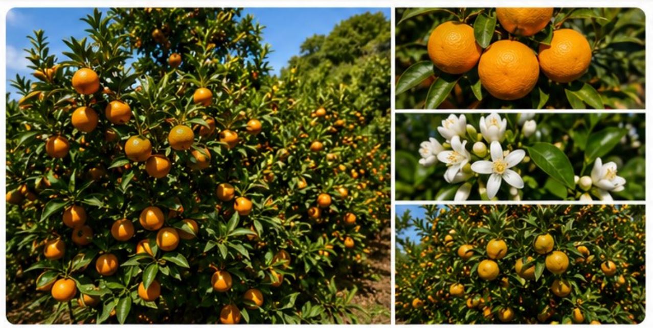 Citrus field trails